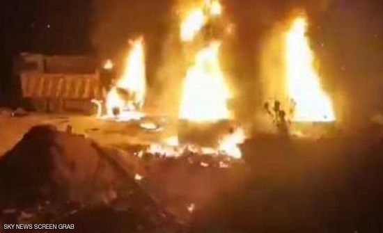 بالفيديو : مقتل 20 شخصا على الأقل في انفجار شمالي لبنان