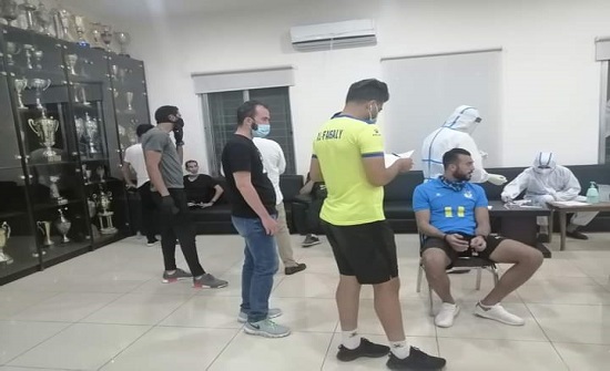 الفيصلي : الاعياء واعراض كورونا ظهرت على لاعبينا قبل تمرين امس الفيصلي : الاعياء واعراض كورونا ظهرت على لاعبينا قبل تمرين امس
