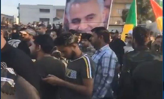 عناصر حزب الله العراقي تقتحم ساحة التظاهر بالبصرة
