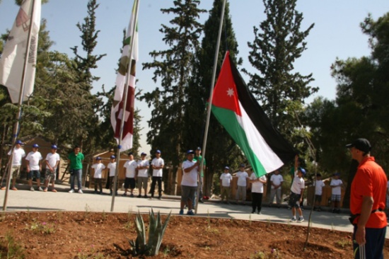 انطلاق فعاليات مخيم " بالاردن بنرفع راسنا "الدولي في متنزه عمان القومي