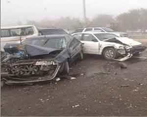 9 اصابات بحادث سير في ماركا الجنوبية