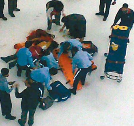 انتحار شاب القى بنفسه من اعلى عمارة في الزرقاء 