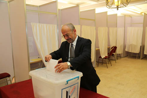 بالصور : بدء انتخابات رئاسة " المكاتب الهندسية "