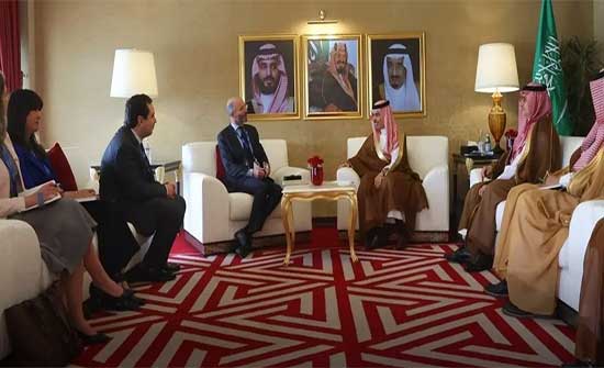فيصل بن فرحان يؤكد لمالي أهمية وقف دعم إيران للميليشيات فيصل بن فرحان يؤكد لمالي أهمية وقف دعم إيران للميليشيات