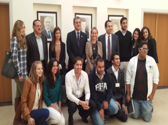 سيرجيو بيازي يزور طلبة نموذج الأمم المتحدة في جامعة الأميرة سمية سيرجيو بيازي يزور طلبة نموذج الأمم المتحدة في جامعة الأميرة سمية