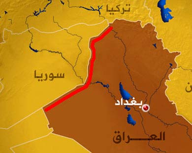 خندق بين العراق وسوريا