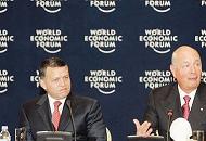 الملك يواصل لقاءاته على هامش المنتدى الاقتصادي العالمي 