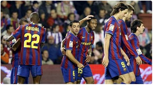 برشلونة يفتتح الإياب من دون هزيمة برشلونة يفتتح الإياب من دون هزيمة