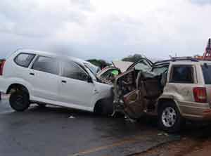 وفاة واصابة 5 اخرين بحادث سير في الهاشمية 