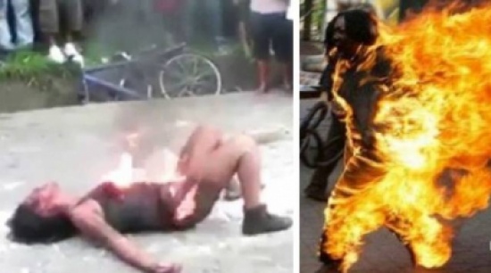 سكب مادة مشتعلة عليها وأحرقها... لكن ما قالته قبل وفاتها فاجأ الجميع! سكب مادة مشتعلة عليها وأحرقها... لكن ما قالته قبل وفاتها فاجأ الجميع!