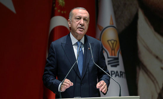 أردوغان: على المعتقدين أنهم يستطيعون أن يسرحوا كيف شاؤوا في منطقتنا أن يقروا بأن ذلك لم يعد سهلا أردوغان: على المعتقدين أنهم يستطيعون أن يسرحوا كيف شاؤوا في منطقتنا أن يقروا بأن ذلك لم يعد سهلا