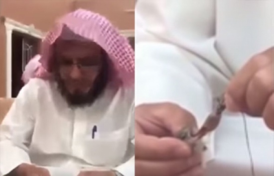 بالفيديو: يتفاجأ بعصفور صغير هزيل في منزله وعند الامساك به شاهد ماذا وجد في فمه ؟!