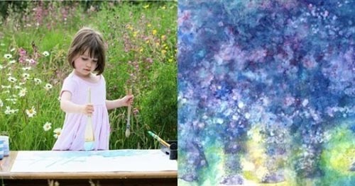 بالصور.. طفلة تعاني "التوحد" ترسم لوحات عبقرية ومذهلة بالصور.. طفلة تعاني "التوحد" ترسم لوحات عبقرية ومذهلة