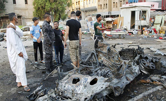 6 قتلى و15 جريحاً بـ3 انفجارات تهز بغداد 6 قتلى و15 جريحاً بـ3 انفجارات تهز بغداد
