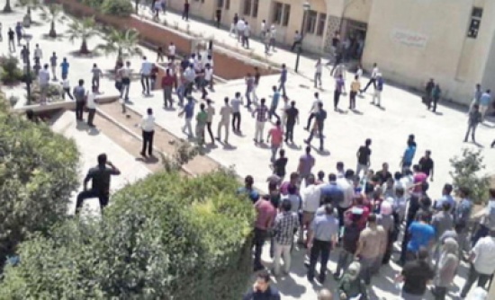 مشاجرة جماعية في جامعة " آل البيت " مشاجرة جماعية في جامعة " آل البيت "