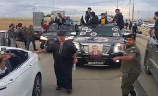 احتفالات في الرمثا بعد افراج سوريا عن البشاشبة احتفالات في الرمثا بعد افراج سوريا عن البشاشبة