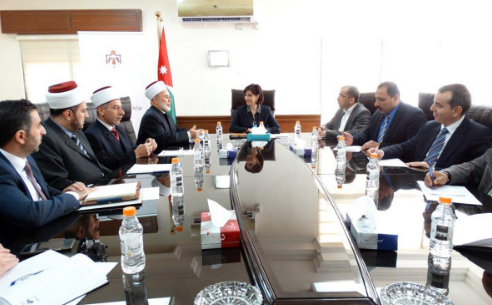 شويكة والخصاونة يبحثان تطوير خدمات دائرة قاضي القضاة