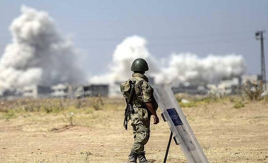 قصف تركي على كوباني.. و"سوريا الديمقراطية" ترد