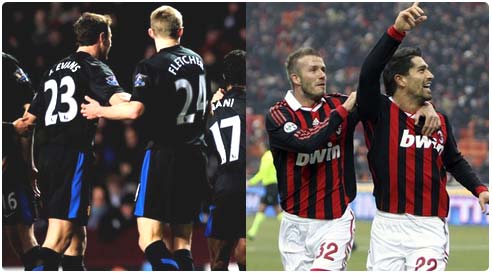 ميلان ومانشستر في قمة مبكرة لدوري الأبطال ميلان ومانشستر في قمة مبكرة لدوري الأبطال