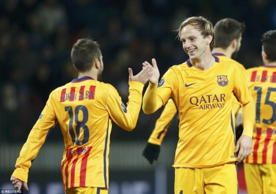 صور وفيديو..راكيتيتش يقود برشلونة لتخطي باتي في الابطال صور وفيديو..راكيتيتش يقود برشلونة لتخطي باتي في الابطال