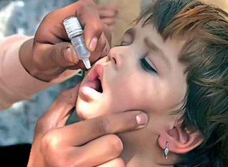 إطلاق الجرعة الثانية من حملة التطعيم ضد شلل الأطفال
