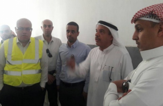 هلسة ووفد الصندوق السعودي للتنمية يتفقدا عددا من المشاريع الممولة من الصندوق هلسة ووفد الصندوق السعودي للتنمية يتفقدا عددا من المشاريع الممولة من الصندوق