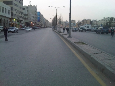 حريق بفندق في شارع الجاردنز