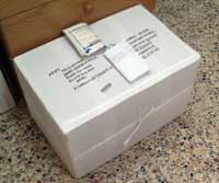 وقف توزيع الطرود البريدية في اسرائيل بعد العثور على مواد متفجرة