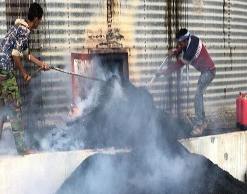 الحديدة.. قصف حوثي يحرق طعام الجياع داخل مطاحن البحر الأحمر