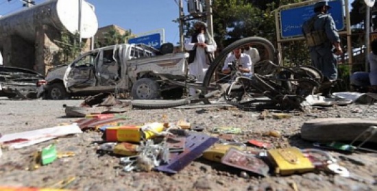 مقتل 6 عناصر للناتو بتفجير انتحاري بأفغانستان مقتل 6 عناصر للناتو بتفجير انتحاري بأفغانستان