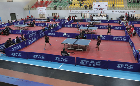 انطلاق بطولة غرب آسيا لكرة الطاولة