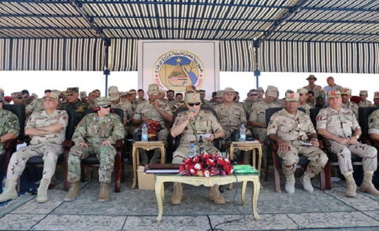 اختتام فعاليات تمرين النجم الساطع في مصر