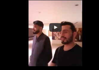 شاهد.. عمار العزكي قبل توديع مهند حسين بعد خروجه من ارب ايدول