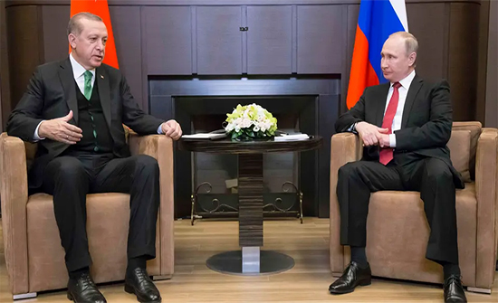 أردوغان وبوتين يدعوان لوقف النار في ليبيا اعتباراً من الأحد