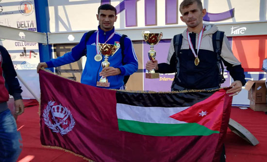 ميداليتان ذهبيتان لمنتخب الدرك في سباق الغازية الدولي بلبنان