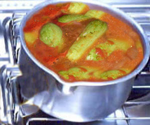  طفل سوري يسقط في طنجرة المحشي