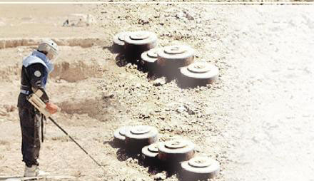 اتفاقية للتخلص من الالغام في وداي عربة 