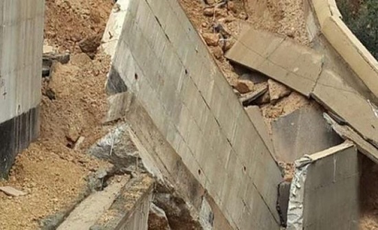 انهيار سور مدرسة ثانوية في لواء ذيبان ولا إصابات انهيار سور مدرسة ثانوية في لواء ذيبان ولا إصابات
