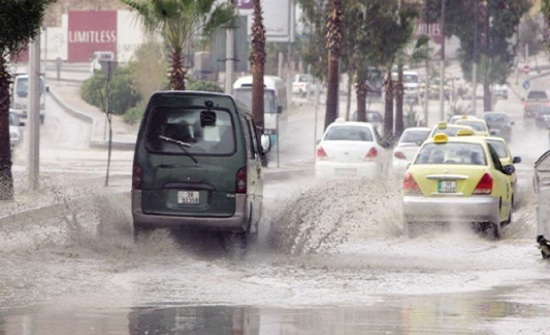 الباقورة أعلى هطول مطري خلال الـ 30 ساعة الماضية الباقورة أعلى هطول مطري خلال الـ 30 ساعة الماضية