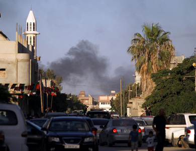 تسعة قتلى و44 جريحا في تجدد الاشتباكات المسلحة ببنغازي