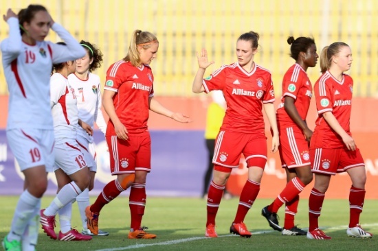 منتخب النشميات ينهزم أمام بايرن ميونيخ بهدف ودياً