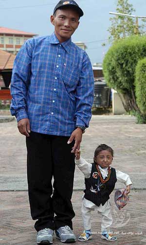 وفاة أقصر رجل في العالم بأزمة قلبية 