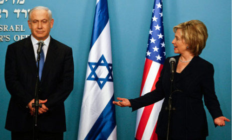 نتنياهو لكلينتون: نحن أقوال وأفعال 