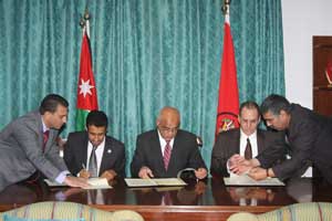 اتفاقية ثلاثية بين جامعة مؤتة واكاديمية فيصل وجامعة اوهايو