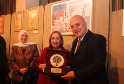 أبوغزاله وعبيدات يبحثان عمل لجنة الغذاء والدواء في ملتقى أبوغزاله المعرفي