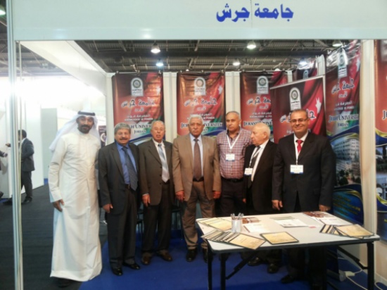 وفد من جامعة جرش يشارك في معرض ايدوتك في الكويت وفد من جامعة جرش يشارك في معرض ايدوتك في الكويت