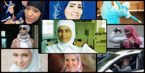 صور| مسلمات يثبتن أن الحجاب قوة ! صور| مسلمات يثبتن أن الحجاب قوة !