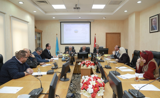 اجتماع هيئة تحرير المجلة الدولية لضمان الجودة في جامعة الزرقاء اجتماع هيئة تحرير المجلة الدولية لضمان الجودة في جامعة الزرقاء