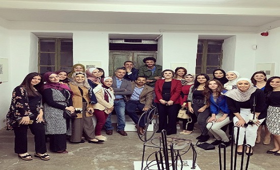 صور : إبداعات طلبة ( الفنون البصرية) في (الأردنية) حاضرة بقوة في احتفاليات (دارة الفنون)