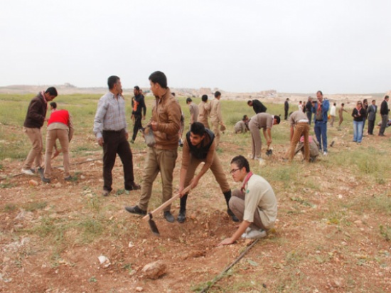 يوم زراعي بيئي في وادي القطار